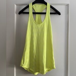 Lululemon Neon Yellow/Green Women's tank top